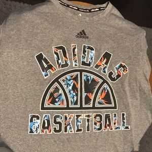 Adidas basketball tee shirt